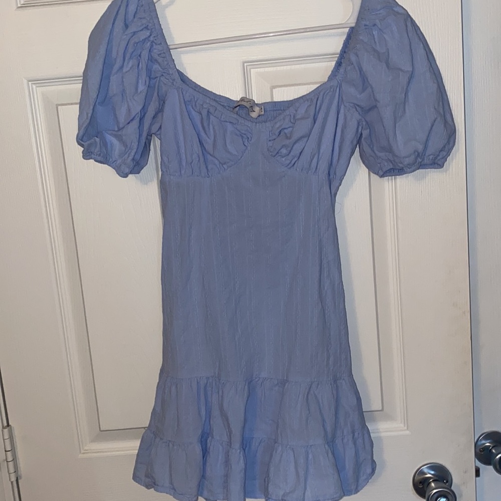 Light blue summer dress